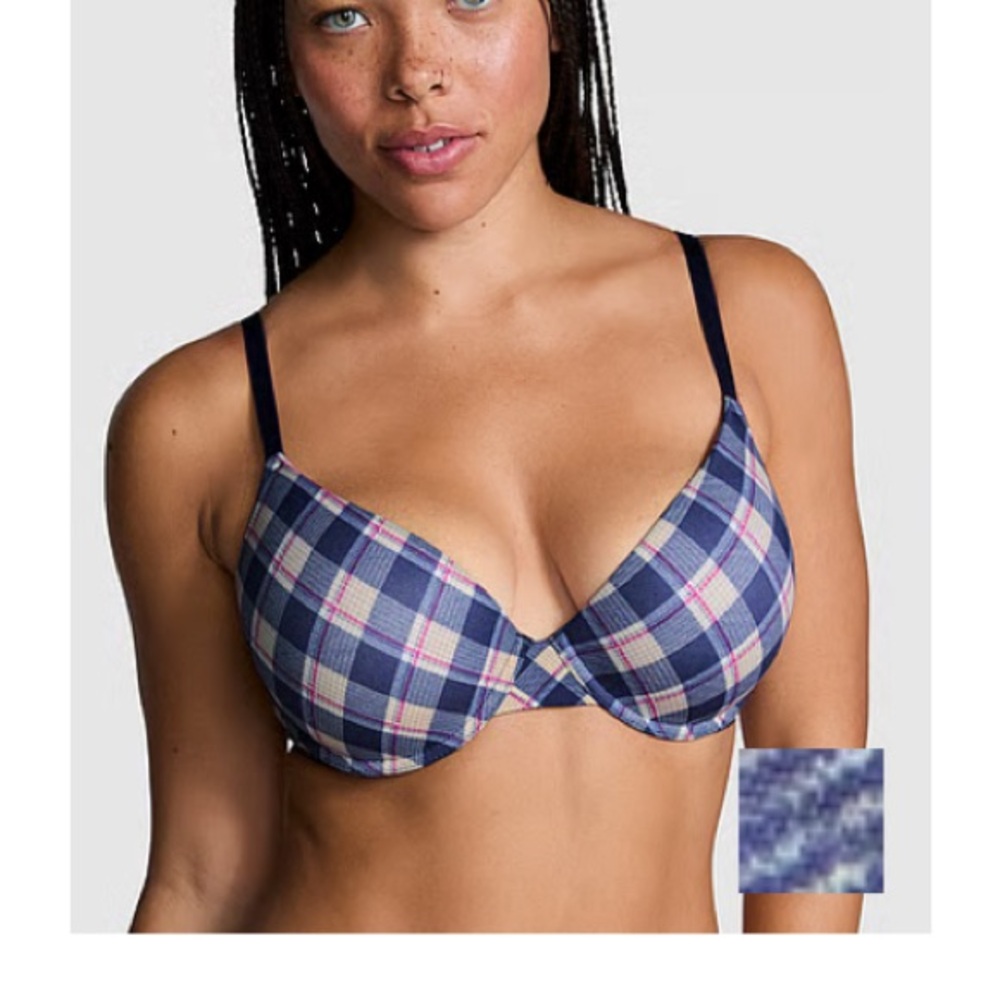 NWT PINK Push Up Bra